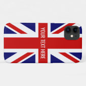 Coques Case-Mate iPhone Drapeau anglais de la Union Jack (Dos (Horizontal))