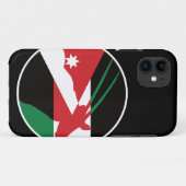Coques Case-Mate iPhone Drapeau animal national jordanien Arabe (Dos (Horizontal))