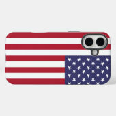 Coques Case-Mate iPhone Drapeau Apple Patriotic iPhone 16 Plus Coque-Mate, (Verso (horizontal))