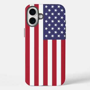 Coques iPhone 16 Plus Drapeau Apple Patriotic iPhone 16 Plus Coque-Mate,
