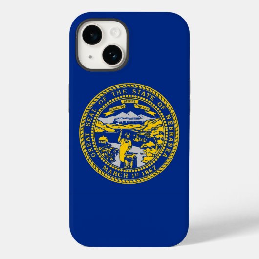 Coques Case-Mate iPhone Drapeau Apple patriotique Apple iPhone 14 Coque-Ma (Verso)