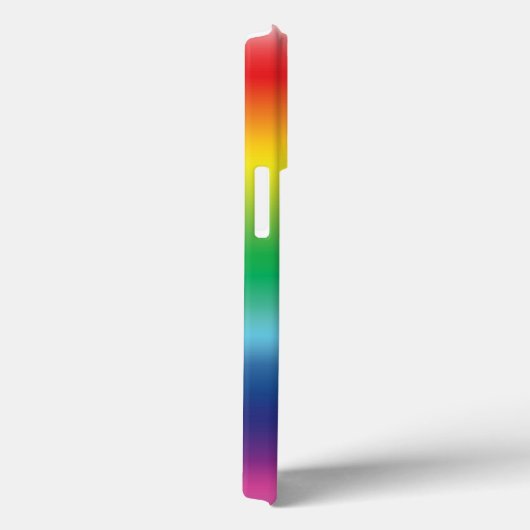 Coques Case-Mate iPhone drapeau arc-en-ciel couleur lgbt (Verso / Droite)