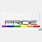 Coques Case-Mate iPhone Drapeau arc-en-ciel de la fierté Design moderne et (Verso (horizontal))