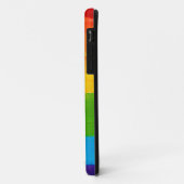Coques Case-Mate iPhone Drapeau arc-en-ciel gay lesbienne LGBT (Dos/Gauche)