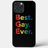 Coques Case-Mate iPhone Drapeau arc-en-ciel LGBT (Verso)