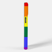 Coques Case-Mate iPhone Drapeau arc-en-ciel LGBT Pride (Verso / Droite)