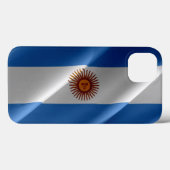 Coques Case-Mate iPhone Drapeau argentin (Verso (horizontal))