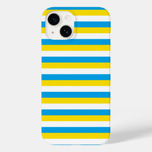 Coque Pour iPhone 14 drapeau argentine rayures pays symbole bleu blanc
