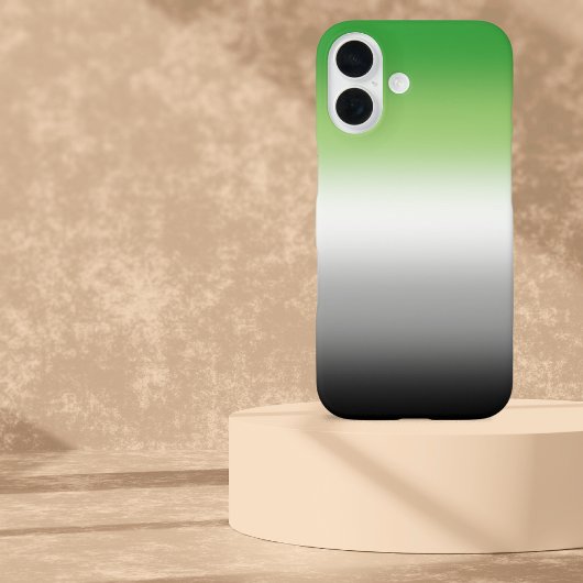 Coques Case-Mate iPhone Drapeau Aromantique Gradient - Fierté Aromantique 