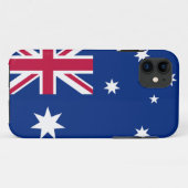 Coques Case-Mate iPhone Drapeau australien (Dos (Horizontal))