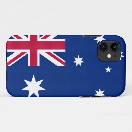 Coques Case-Mate iPhone Drapeau australien (Dos (Horizontal))