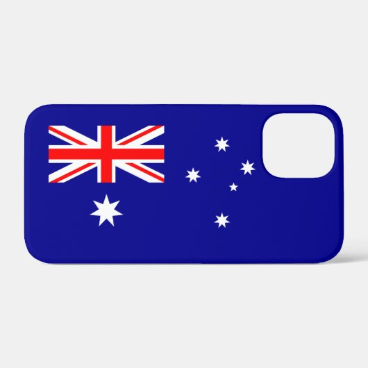 Coques Case-Mate iPhone Drapeau australien patriotique (Verso (horizontal))
