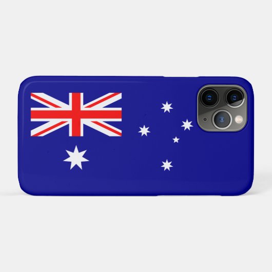 Coques Case-Mate iPhone Drapeau australien patriotique (Dos (Horizontal))