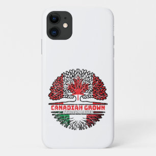 Case-Mate iPhone Case Drapeau aux racines d'arbre Canada Italien Italien