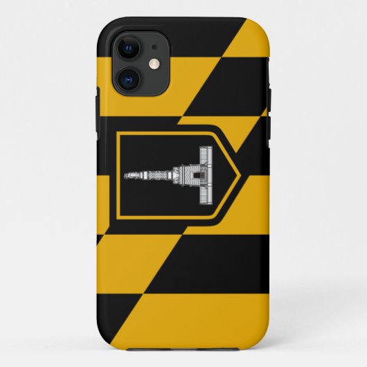 Coques Case-Mate iPhone Drapeau Baltimore (Dos)