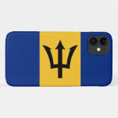 Coques Case-Mate iPhone Drapeau Barbade (Dos (Horizontal))