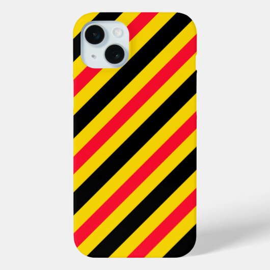 Coques Case-Mate iPhone Drapeau belge motif (Verso)