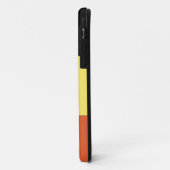 Coques Case-Mate iPhone Drapeau Belgique (Dos/Gauche)