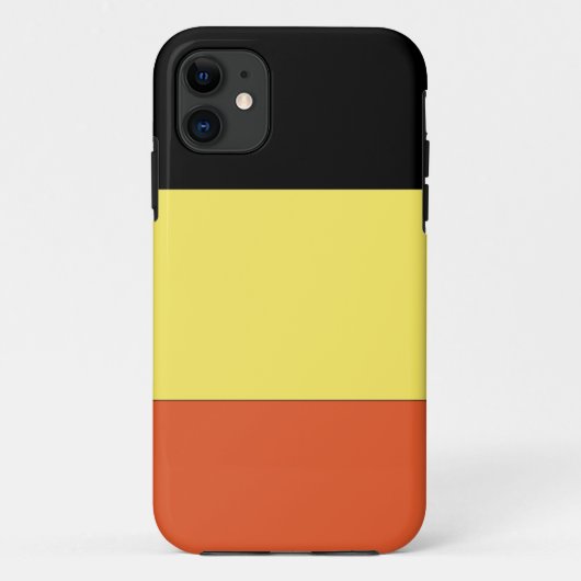 Coques Case-Mate iPhone Drapeau Belgique (Dos)