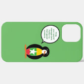 Coques Case-Mate iPhone Drapeau Birman Parlant Mme Penguin (Retour (horizontal))