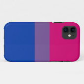 Coques Case-Mate iPhone Drapeau bisexuel de fierté de Bi (Dos (Horizontal))