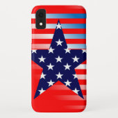 Coques Case-Mate iPhone Drapeau bleu étoile (Dos)