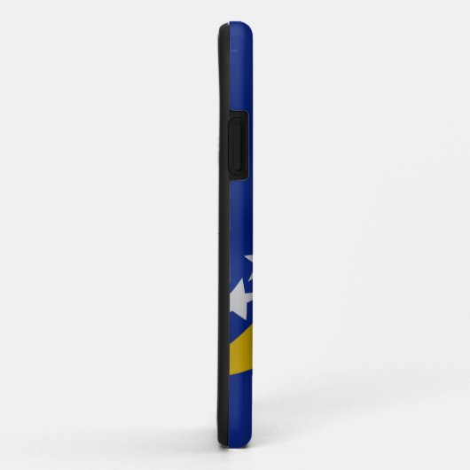 Coques Case-Mate iPhone Drapeau bosnien (Dos/Droite)