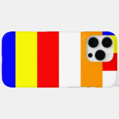 Coques Case-Mate iPhone Drapeau bouddhiste (Verso (horizontal))