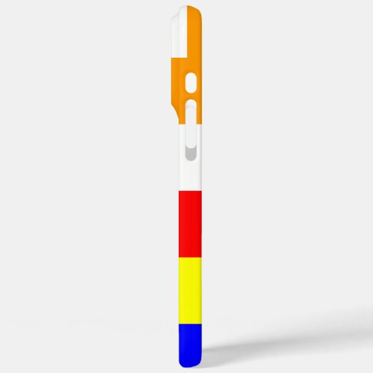 Coques Case-Mate iPhone Drapeau bouddhiste (Verso / Gauche)