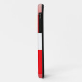 Coques Case-Mate iPhone Drapeau brillant suisse (Dos/Gauche)