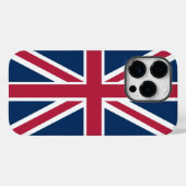 Coques Case-Mate iPhone Drapeau britannique (Verso (horizontal))