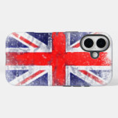 Coques Case-Mate iPhone Drapeau britannique (Verso (horizontal))