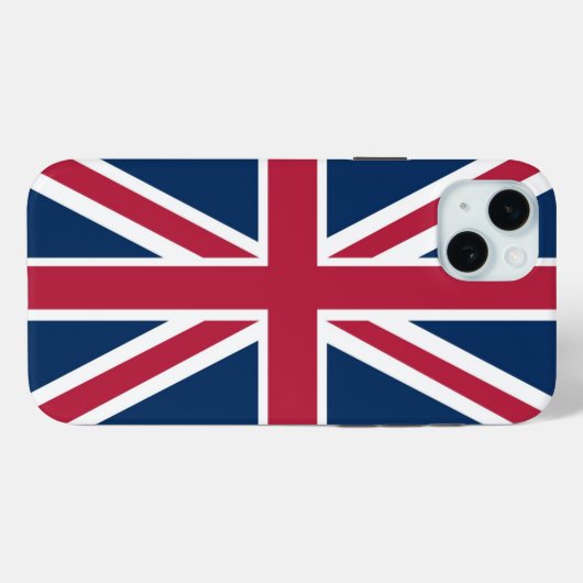 Coques Case-Mate iPhone Drapeau britannique (Verso (horizontal))