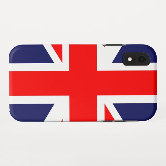 Coques Case-Mate iPhone Drapeau britannique (Dos (Horizontal))