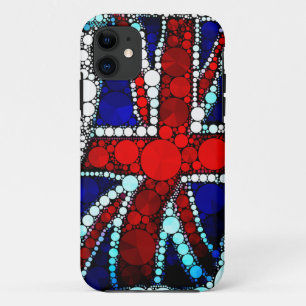 Coque Case-Mate Pour iPhone Drapeau britannique Abstrait