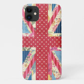 Coques Case-Mate iPhone Drapeau | britannique chic minable (Dos)