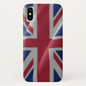 Coques Case-Mate iPhone drapeau britannique flottant - (Dos)