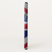 Coques Case-Mate iPhone drapeau britannique flottant - (Dos/Droite)