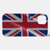 Coques Case-Mate iPhone drapeau britannique flottant - (Verso (horizontal))