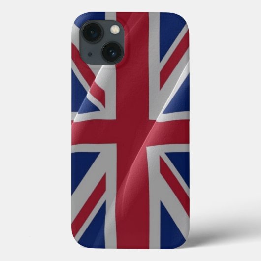 Coques Case-Mate iPhone drapeau britannique flottant - (Verso)