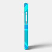 Coques Case-Mate iPhone Drapeau britannique Turquoise Union Jack (Verso / Gauche)