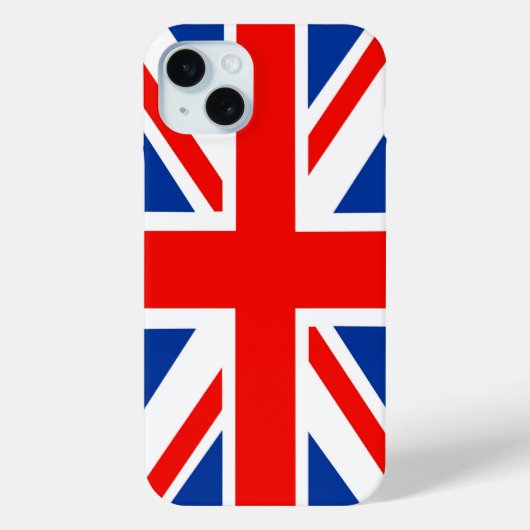 Coques Case-Mate iPhone Drapeau britannique (Union Jack) (Verso)