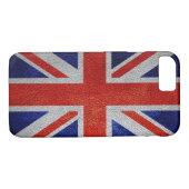 Coques Case-Mate iPhone Drapeau britannique vintage (Dos (Horizontal))