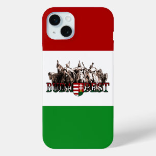 Coque iPhone 15 Mini Drapeau Budapest Hongrie