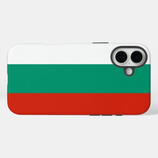 Coques Case-Mate iPhone Drapeau Bulgarie (Verso (horizontal))