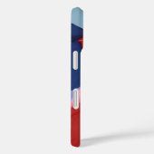 Coques Case-Mate iPhone drapeau cambodgien (Verso / Droite)