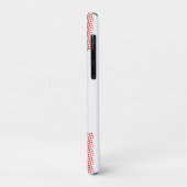 Coques Case-Mate iPhone Drapeau Canada avec effet demi-ton (Dos/Gauche)