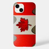 Coques Case-Mate iPhone Drapeau Canada-Chrome par Shirley Taylor (Verso)