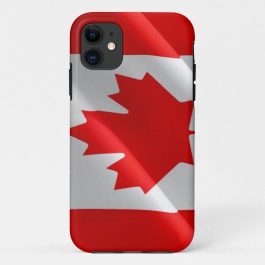 Coques Case-Mate iPhone Drapeau canadien - (Dos)