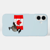 Coques Case-Mate iPhone Drapeau canadien (Verso (horizontal))